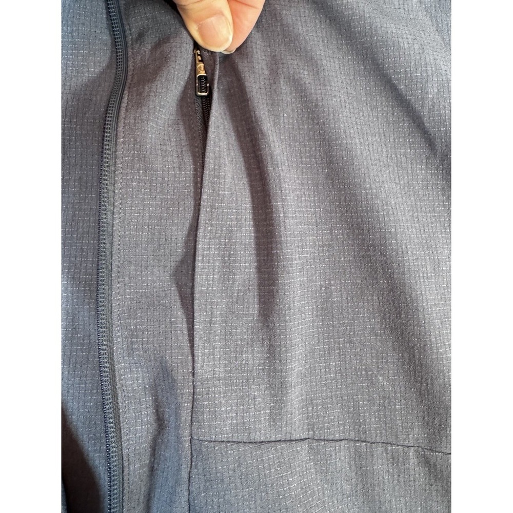 Lululemon Airing Easy Hoodie Jacket Mens‎ XL Breathable Blue Pockets Zip LM4749S - Picture 9 of 13